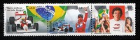 BRASIL  AYRTON SENNA  TRIPTIC   MNH - Neufs