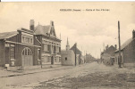 La Mairie Et Rue D'Evreux - Moislains