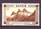 FRANCE. TIMBRE. VIGNETTE. SAVOIE. ...................AIGUILLES D ARVES - Tourisme (Vignettes)