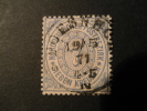 Nord Deutscher Bund Postbezirk 1869  7 Kr Ultramarijn Michel Nr 22 - Gebraucht