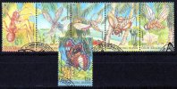 Cocos Islands 1995 Insects Set Of 6 Used - Cocos (Keeling) Islands