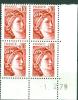 FRANCE SABINE ROUGE BRUN 0.10  N° 1965  1.2.79 - 1970-1979