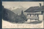 Gryon, Paysage Alpestre Et Les Dents Du Midi, - Gryon