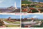 (910) Whitley Bay War Memolrial (and Lighthouse) - Monuments Aux Morts