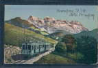 Val D' Illiez, Chemin De Fer Eléctrique Monthey-Champéry, Train, Zug, Treno, Eisenbahn, - Monthey