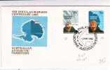 1982 - ANTARCTIQUE AUSTRALIEN - ENVELOPPE FDC - OBLITERATION MELBOURNE - FDC