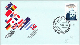 1983 - ANTARCTIQUE AUSTRALIEN - ENVELOPPE FDC - OBLITERATION MELBOURNE - FDC