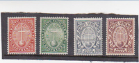 Vatican City-1933 Holy Year Set Mint Hinged - Used Stamps