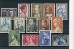 1956-Greece- "Royal Families (part I)"- Complete Set MNH/MH/used - Ongebruikt