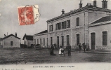 Côte D´Or- Is-sur-Tille - Carte Photo, La Gare (façade). - Is Sur Tille