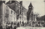 Côte D´Or- Is-sur-Tille - Carte Photo,Place De L´Eglise, Sortie Des Vèpres. - Is Sur Tille