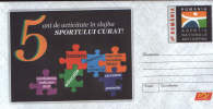 Romania-Postal Stationery  Cover 2011-Serving Five Years Of Clean Sport, The National Anti-Doping Agency-unused - Droga
