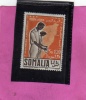 SOMALIA AFIS 1956 POSTA AEREA AIR MAIL PRIMA 1a ASSEMBLEA LEGISLATIVA SOMALA SOMALI 1,20s MNH - Somalia (AFIS)