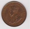 AUSTRALIA GEORGE 1 PENNY 1921 KING CROWN AUSTRALIA  GIORGIO V/GEORGE V, 1921, 9,3 G (BR.), 31 MM - Sonstige & Ohne Zuordnung