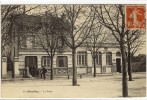 Carte Postale Ancienne Houilles - La Poste - Facteur à Vélo - Houilles