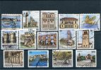 1988-Greece- "Capitals Of Prefectures (part I)" Imperforate At Shorter Sides- Complete Set Used - Usati