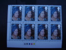 GB 1980 QUEEN MOTHER 80th.BIRTHDAY Issue Of 12p Value MNH MARGINAL CORNER BLOCK Of EIGHT. - Nuovi