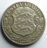 ESTLAND Estonia 1930 Silbermünze Silver Minting Error "Long 1" !! RAR - Estonia