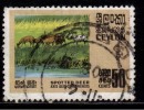 Ceylon , Sri Lanka Used  1970,  50c Spotted Dear, Wild Life - Gibier