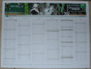 Calendrier 2012 Calendar Type BANQUE BNP PARIBAS Partenaire De Tous Les Tennis - Grand Format : 2001-...