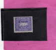 SOMALIA AFIS 1950 SEGNATASSE POSTAGE DUE TASSE TAXE CENT. 40c MNH - Somalia (AFIS)