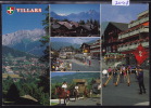 Villars (sur Ollon) - Multivues - Chevaux - Cors Des Alpes ; Grand Format 10 / 15 (7048) - Ollon