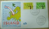 1962 ISLAND ICELAND FDC EUROPA CEPT - 1962