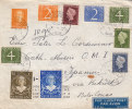 Pays Bas - Congo Belge - Lettre De 1949 ° De Hoensbroek  - Expédié Vers Le Congo Belge - Oblitération Kikwit - Lettres & Documents