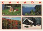 - CANADA. - SCENICS, CONTRASTS AND SEASONS. - (17x12cm.) - Scan Verso - - Modern Cards