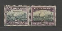 SOUTH AFRICA UNION  1933 Used Singles  Stamp(s)  "hyphenated" 2d Grey Purple Nr. 58  #12250 - Gebraucht