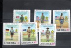 LIBERIA Nº 534 AL 539 - Neufs