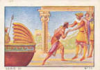 Delcampe - La Rencontre D' Alexandre Et De Néarque //  ( Histoire - A. Le Grand )  // IM 34-KSA/5 - Nestlé