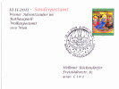 12.11.2011 -  Sonderstempelbeleg  "Wiener Adventzauber Im Rathauspark"  -  Siehe Scan (sst 12112011) - Briefe U. Dokumente