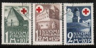 FINLAND   Scott #  B 5-7  VF USED - Oblitérés