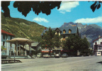 CPM Des Alpes   L Argentière La Bessée   Place De La République Et La Durance - L'Argentiere La Besse