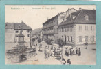 MARKIRCH I. E.  -  Marktplatz M. Grand Hôtel  -  TRES BELLE CARTE ANIMEE  - - Sainte-Marie-aux-Mines