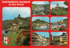 ZS16442 Weinstadt Cochem An Der Mosel Multiviews Boats Bateaux Used Perfect Shape - Cochem