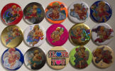 Set Of 15 Souvenir Badges With Strong Magnets. (03) ! - Angeli
