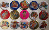 Set Of 15 Souvenir Badges With Strong Magnets  (04) ! - Angeli
