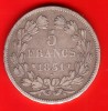 **** 5 FRANCS LOUIS-PHILIPPE 1831 W (LILLE) - TRANCHE EN RELIEF - ARGENT **** EN ACHAT IMMEDIAT !!! - 5 Francs