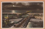 England Southport ( The  Pier By Night ) Real Photograph Photo Animé Animated Postcard Carte Postale CPA - Southport