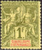 Guadeloupe #44 Mint Hinged 1fr From 1892 - Ongebruikt