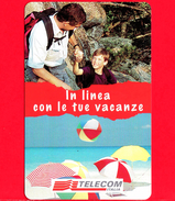 Nuova - MNH - ITALIA - Scheda Telefonica - Telecom - Buone Vacanze - In Linea Con Le Tue Vacanze - Golden 429 - Publiques Figurées Ordinaires