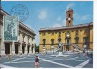 Carte-Maximum ITALIE  N°Yvert  PA 131 (Le Capitole) Obl Sp 1958 - Maximumkarten (MC)