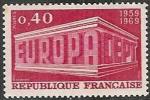 F - France (1969) - Europa : Building CEPT. Taille-douce, Dentelé 13. Y&T N°1598. - 1969