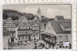 PO1343B# GERMANIA - GERMANY - BAD ORB - SPESSART  - MARKTPLATZ - AUTO WOLKSWAGEN - HOTEL WEISSES ROSS  VG - Bad Orb