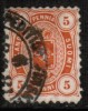 FINLAND   Scott #  18  F-VF USED - Gebruikt