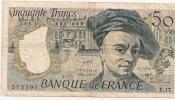 50 Francs QUENTIN DE LA TOUR Fayette 67-5 1979 - 50 F 1976-1992 ''Quentin De La Tour''