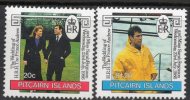 Pitcairn Islands 1986 - Royal Wedding HRH Prince Andrew & Miss Sarah Ferguson SG290-291 MNH Cat £2.75 SG2015 - Pitcairn