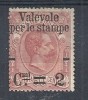 1890 REGNO VALEVOLE PER LE STAMPE 2 SU 50 CENT MH * -  RR9506 - Neufs